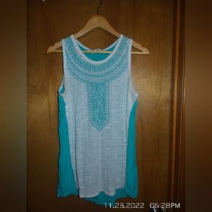 Voice of California Sleeveless Top Woman's size large